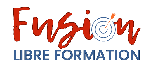 Logo fusion libre formation